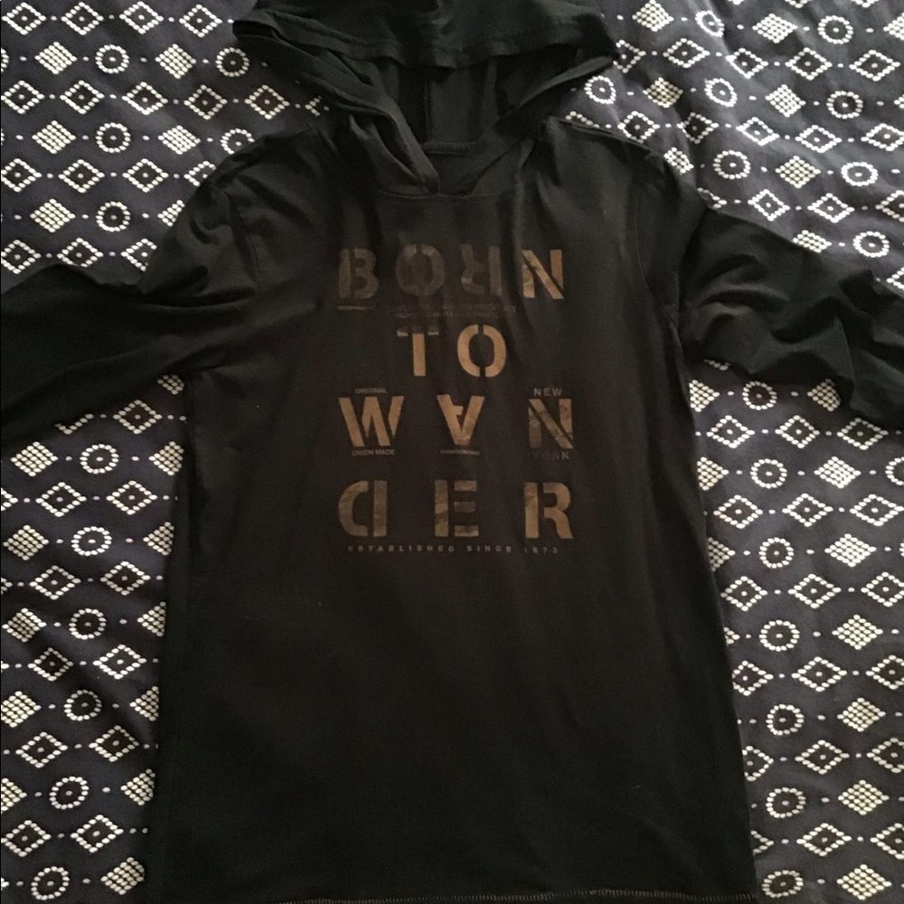 Long sleeve shirt with hood by epic threads